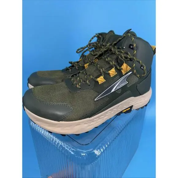 Altra Timp GTX Sz 12 Hiker GORE-TEX Mens Walking Boots Green WaterproofHiking